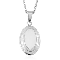 Dog Tag Pendant Necklace (24 Inches) in ION Plated Black Stainless Steel
