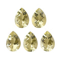 Green Gold Quartz Set of 3 (Pear 7x5 mm) 2.94 ctw Loose gemstone - Sticky add to cart bar