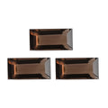 AA Brazilian Smoky Quartz Set of 3 (Bgt 10x5 mm) 4.30 ctw Loose gemstone - Sticky add to cart bar