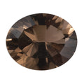 Brazilian Smoky Quartz (Oval 10x8 mm) 1.99 ctw Loose gemstone - Sticky add to cart bar