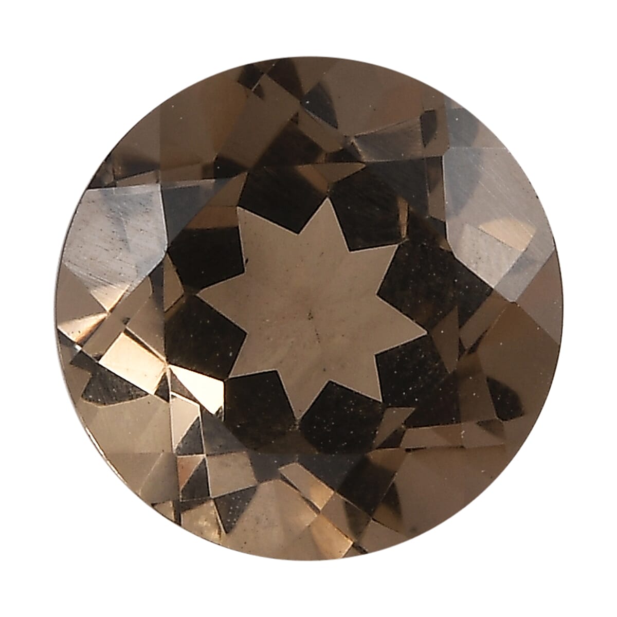 AA Brazilian Smoky Quartz (Rnd 9 mm) 2.02 ctw Loose gemstone