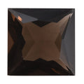 Brazilian Smoky Quartz (Sqr 8 mm) 1.98 ctw Loose gemstone - Sticky add to cart bar