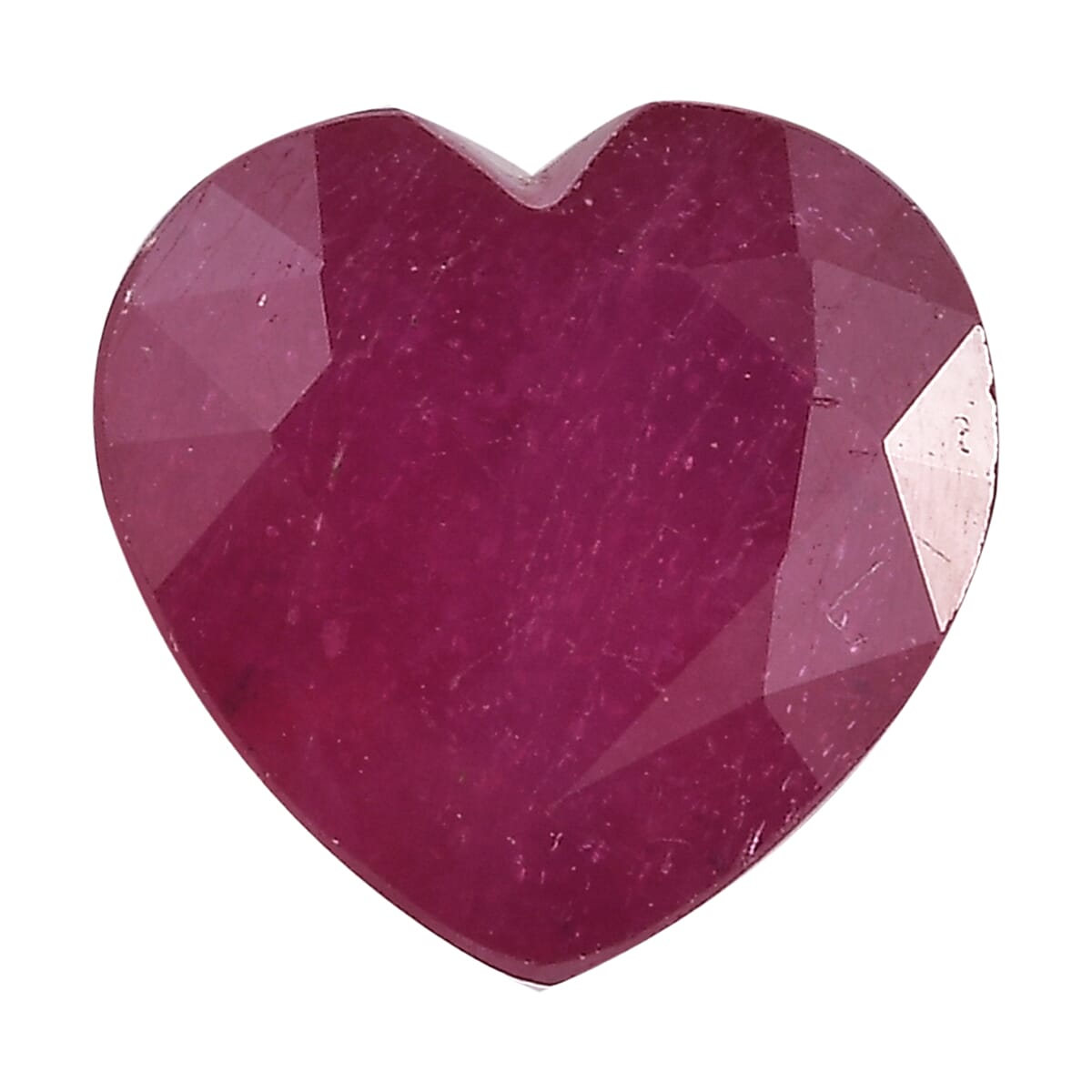 Niassa Ruby (FF) (Hrt 8 mm) 2.31 ctw Loose gemstone
