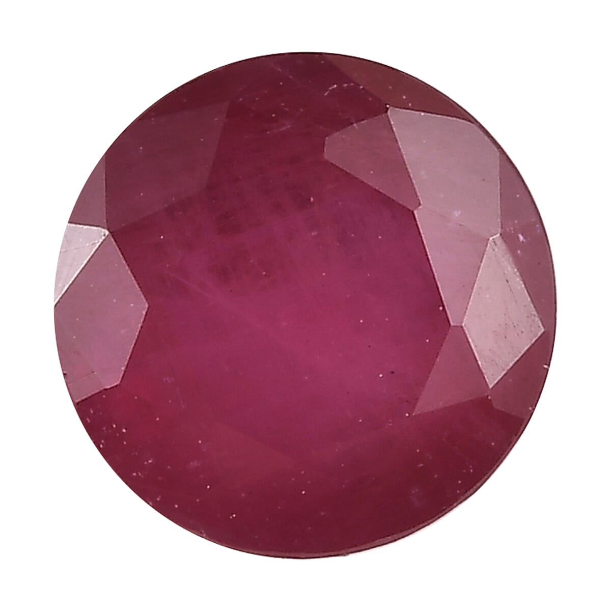 Niassa Ruby (FF) (Rnd 7 mm) 2.41 ctw Loose gemstone