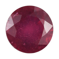 AA Niassa Ruby (FF) (Rnd 8 mm) 2.20 ctw Loose gemstone