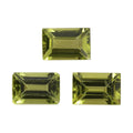 Hebei Peridot Set of 3 (Bgt 6x4 mm) 1.68 ctw Loose gemstone - Sticky add to cart bar