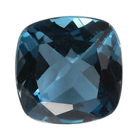 London Blue Topaz (Cush 7x7 mm) 1.49 ctw Loose gemstone