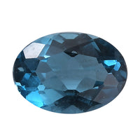 London Blue Topaz (Ovl 7x5 mm) 0.66 ctw Loose gemstone
