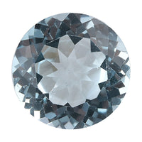 Swiss Blue Topaz (Rnd 11 mm) 5.11 ctw Loose gemstone