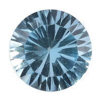 AA Swiss Blue Topaz (Rnd 12 mm) 6.20 ctw Loose gemstone