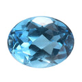 AA Swiss Blue Topaz (Ovl 9x7 mm) 1.96 ctw Loose gemstone - Sticky add to cart bar
