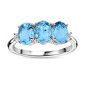Certified & Appraised Rhapsody 950 Platinum AAAA Santa Maria Aquamarine, Diamond (E-F, VS) Ring (Size 10.0) 2.20 ctw - Sticky add to cart bar