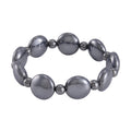 Terahertz Round and Beaded Stretch Bracelet 129.00 ctw - Sticky add to cart bar