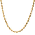 VEGAS CLOSEOUT DEAL 10K Yellow Gold 1.9mm Rope Chain Necklace 16 Inches 1.50 Grams - Sticky add to cart bar