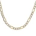 10K Yellow Gold 3.5mm Figaro Chain Necklace 20 Inches 3.70 Grams - Sticky add to cart bar