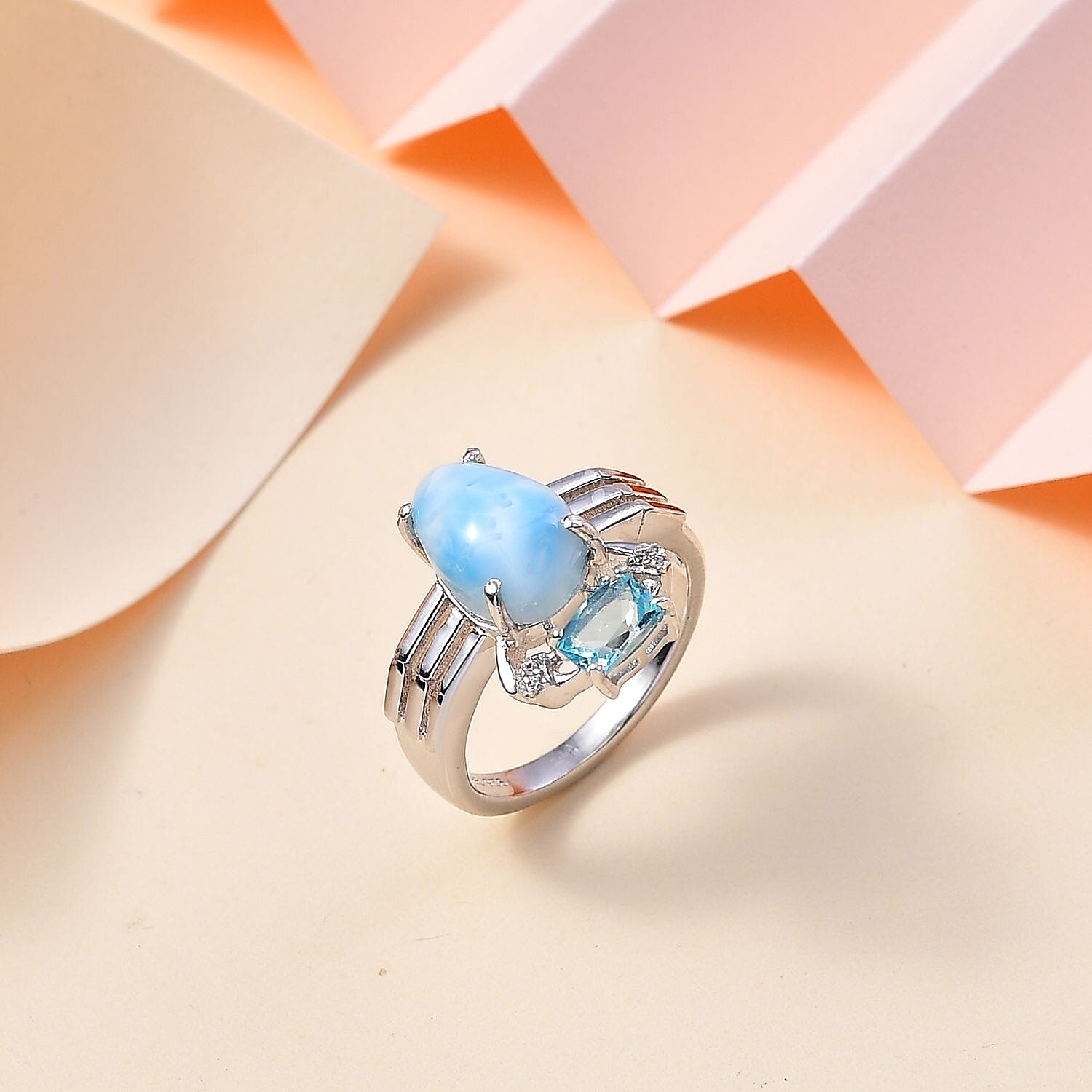 GP Trionfo Collection: Special Sealife Premium Larimar and Multi
