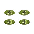 Peridot Set of 4 (Mrq 10x5 mm) 3.75 ctw Loose gemstone - Sticky add to cart bar