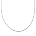 Sterling Silver Flat Curb Necklace 24 Inches 7.10 Grams - Sticky add to cart bar