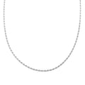 Sterling Silver Rope Chain Necklace 30 Inches 21.90 Grams - Sticky add to cart bar