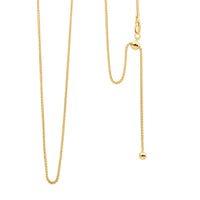 14K Yellow Gold Over Sterling Silver Spiga Chain Necklace 24 Inches 4.60 Grams