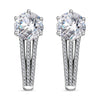 Moissanite & Ceylon Blue Sapphire