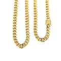 10K Yellow Gold 6mm Miami Cuban Necklace 24 Inches with Open Box Clasp 23.80 Grams - Sticky add to cart bar