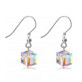 Austrian Crystal Earrings in Platinum Bond - Sticky add to cart bar