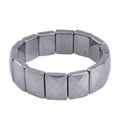 Terahertz Cushion Block Stretch Bracelet 230.00 ctw - Sticky add to cart bar