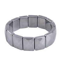 Terahertz Cushion Block Stretch Bracelet 230.00 ctw