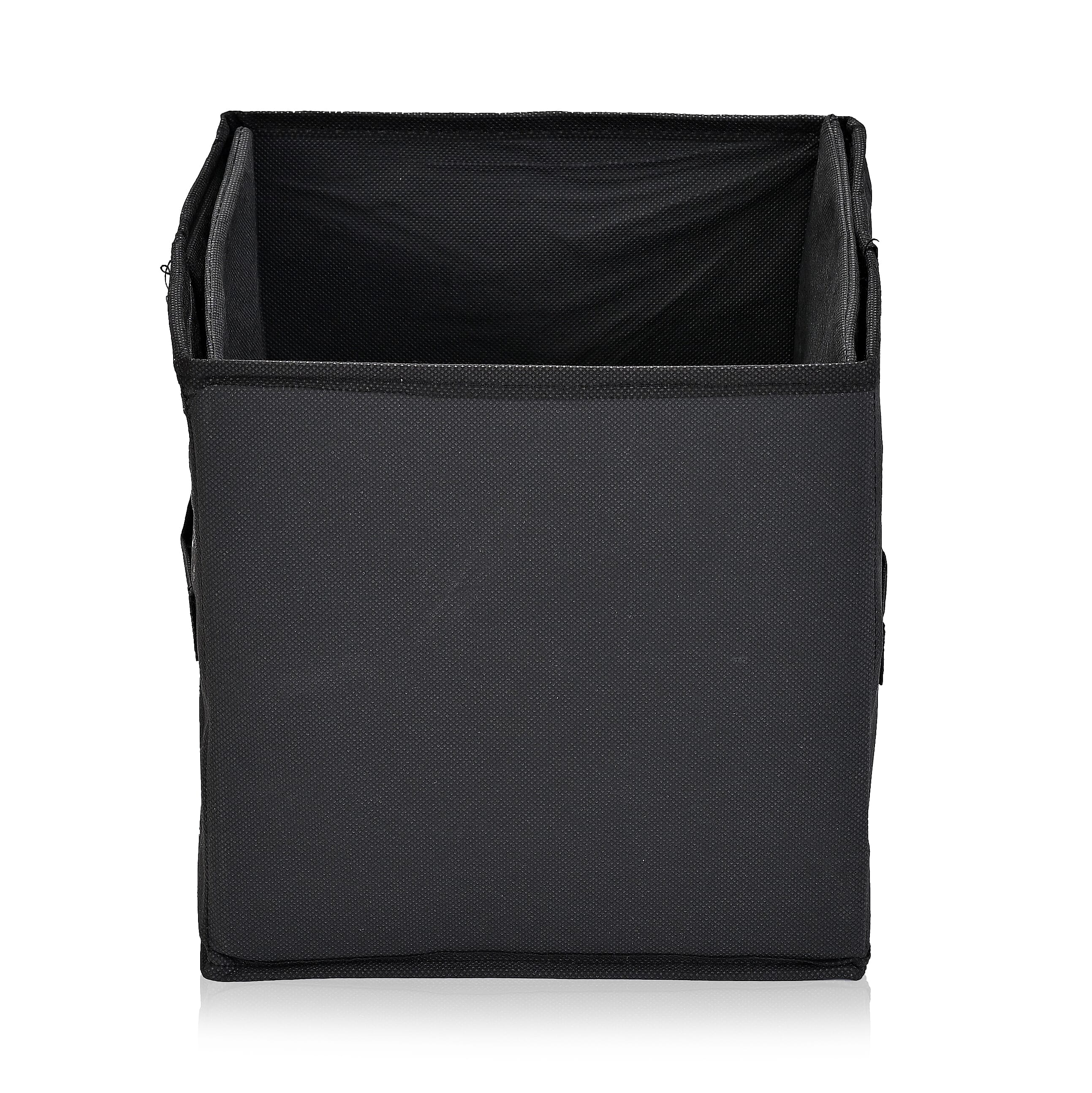 Set of 6 Cube Collapsible Organizer - Black