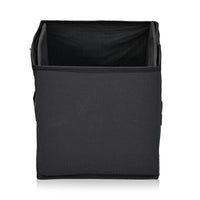 Set of 6 Cube Collapsible Organizer - Black