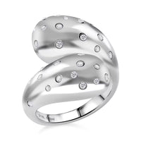 Simulated Diamond Ring in ION Plated Yellow Gold Stainless Steel (Size 10.0)