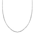 Sterling Silver Sparkle Chain Necklace 24 Inches 6.90 Grams - Sticky add to cart bar