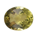 AAA Brazilian Green Gold Quartz (Ovl 12x10 mm) 4.40 ctw - Sticky add to cart bar