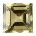 AA Brazilian Green Gold Quartz (Sqr 12 mm) 7.36 ctw - Sticky add to cart bar