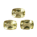 Set of 3 Lemon Quartz (Cush 8x6 mm) 3.57 ctw - Sticky add to cart bar