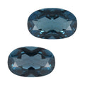 Set of 2 London Blue Topaz (Oval 6x4 mm) 0.97 ctw - Sticky add to cart bar