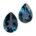 Set of 2 AA London Blue Topaz (Pear 7x5 mm) 1.52 ctw - Sticky add to cart bar