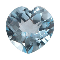 AA Sky Blue Topaz (Hrt 10 mm) 4.00 ctw Loose gemstone
