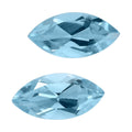 Set of 2 Sky Blue Topaz (Mrq 10x5 mm) 2.12 ctw - Sticky add to cart bar