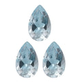Set of 3 Sky Blue Topaz (Pear 8x5 mm) 2.57 ctw - Sticky add to cart bar