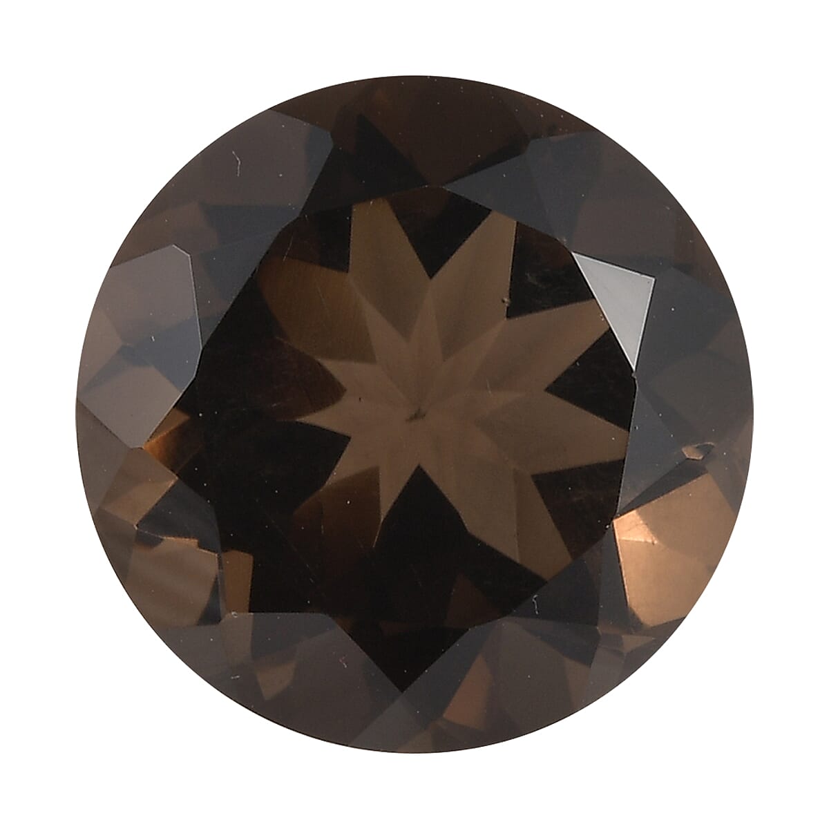 AA Brazilian Smoky Quartz (Rnd 18 mm) 15.21 ctw