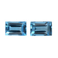 Set of 2 Swiss Blue Topaz (Bgt 6x4 mm) 1.44 ctw - Sticky add to cart bar