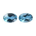 Set of 2 AA Swiss Blue Topaz (Oval 6x4 mm) 0.89 ctw - Sticky add to cart bar