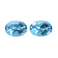 Set of 2 AA Swiss Blue Topaz (Oval 7x5 mm) 1.67 ctw - Sticky add to cart bar