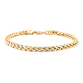 10K Yellow Gold 3mm Palma Chain Bracelet (6.00 In) 2.80 Grams - Sticky add to cart bar