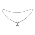 Bali Legacy Sterling Silver Wolf Necklace (30 Inches) (57.15 g) - Sticky add to cart bar