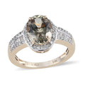 DOORBUSTER LUXORO 14K Yellow Gold AAA Turkizite, Diamond (G-H, I3) (0.40 cts) Ring (4.15 g) 3.50 ctw - Sticky add to cart bar
