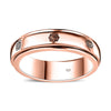Rose Gold Over Sterling Silver