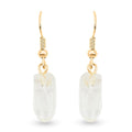 Colors of Brazil Crystal Earrings in Goldtone 10.00 ctw - Sticky add to cart bar